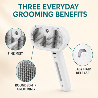 Cool-Mist Cat Grooming Comb