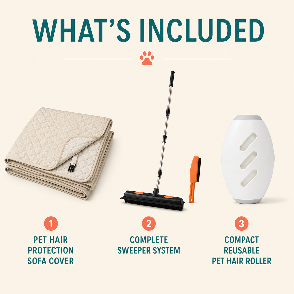 Whole-Home Pet Hair Defense Bundle
