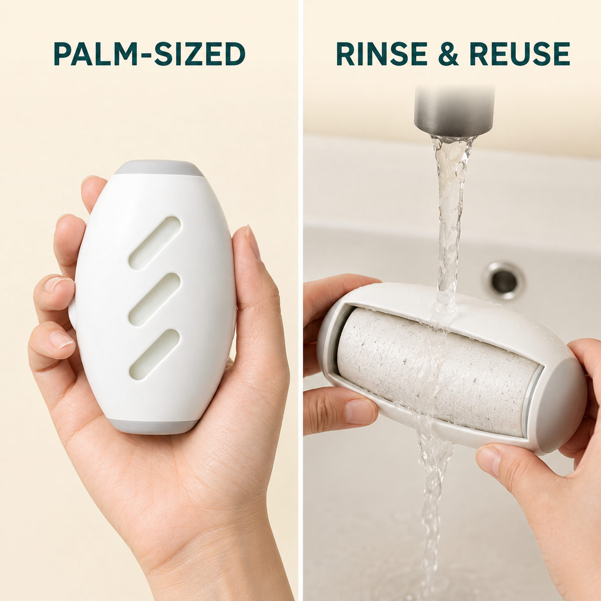 Compact Reusable Pet Hair Roller