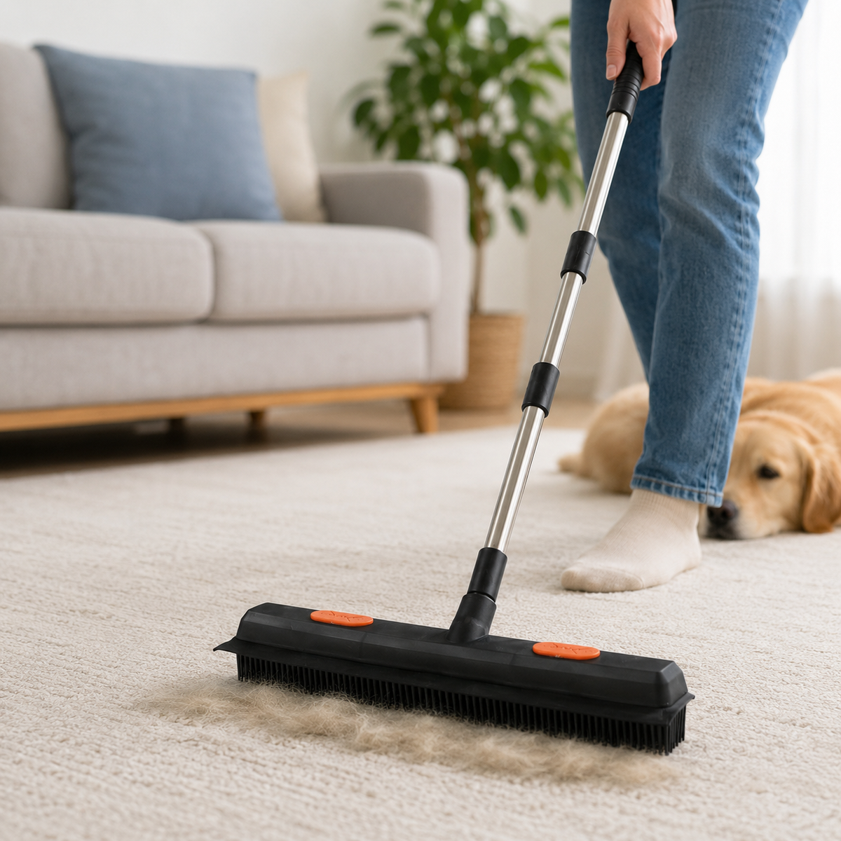 Home Pet Hair Sweeper System
