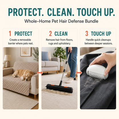 Whole-Home Pet Hair Defense Bundle